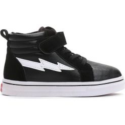 Czarne Buty Sportowe Chilly Morning. Czarne buciki niemowlęce marki Born2be, z materiału, z okrągłym noskiem, na platformie. Za 79,99 zł.