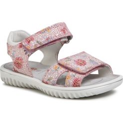 Sandały SUPERFIT - 6-09004-56 M Rosa. Różowe sandały dziewczęce Superfit, ze skóry, bez zapięcia. Za 269,00 zł.