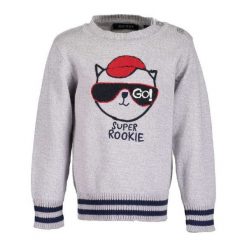 Blue Seven Chłopięcy Sweter Z Kotem, 62, Szary. Szare swetry chłopięce marki Blue Seven. Za 69,00 zł.