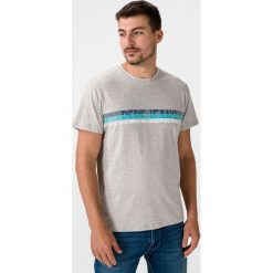 Pepe Jeans Marke Koszulka Szary. Szare podkoszulki męskie Pepe Jeans, s, z nadrukiem, z bawełny, z krótkim rękawem. Za 180,95 zł.