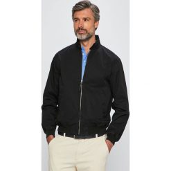 Polo Ralph Lauren - Kurtka. Czarne płaszcze męskie Polo Ralph Lauren, xl, bez wzorów, z bawełny, krótkie, bez kaptura. Za 999,90 zł.