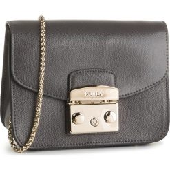 Torebka FURLA - Metropolis 1034002 B BGZ7 ARE Asfalto g. Szare torebki klasyczne damskie Furla, bez wzorów, ze skóry, eleganckie, bez dodatków. Za 1129,00 zł.