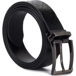 Pasek Męski GUESS - Not Coordinated Belts BM7226 LEA35 BLA. Czarne paski męskie Guess, w paski, ze skóry. W wyprzedaży za 179,00 zł.