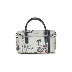 Torebki do ręki Desigual SHIBUYA LOVERTY. Szare torebki klasyczne damskie marki Desigual, bez wzorów, do ręki, bez dodatków. Za 349,00 zł.