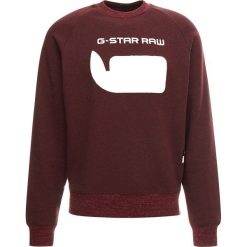 GStar REVIR STOR RAGLAN R SW L/S Bluza dark fig heather. Czerwone bluzy męskie G-Star, l, z bawełny. Za 369,00 zł.