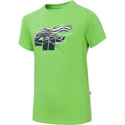 T-shirt chłopięcy (122-164) JTSM221A - soczysta zieleń neon. Żółte t-shirty chłopięce 4F JUNIOR, bez wzorów, z elastanu, bez rękawów. W wyprzedaży za 29,99 zł.