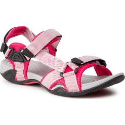 Sandały CMP - Hamal Wmn Hiking Sandal 38Q9956 Ghiaccio/Corallo 40XC. Różowe klapki damskie CMP, bez wzorów, z tworzywa sztucznego, bez obcasa. W wyprzedaży za 99,00 zł.