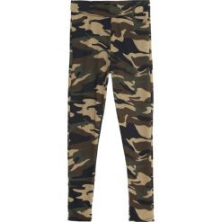 Brązowe-Moro Legginsy Lately. Brązowe legginsy we wzory Born2be, xxl. Za 19,99 zł.