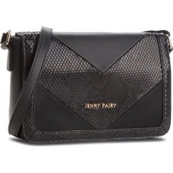 Torebka JENNY FAIRY - RS0266 Black. Czarne listonoszki damskie Jenny Fairy, ze skóry ekologicznej, bez dodatków. Za 89,99 zł.