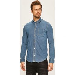 Pepe Jeans - Koszula. Niebieskie koszule męskie s, z elastanu, klasyczne. W wyprzedaży za 269,90 zł.
