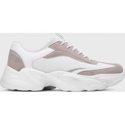 Kazar Studio - Buty. Szare buty sportowe męskie Kazar Studio, ze skóry, na sznurówki. Za 259,90 zł.