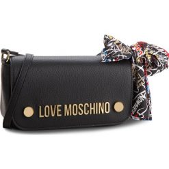 Torebka LOVE MOSCHINO - JC4126PP16LV0000 Nero. Czarne listonoszki damskie marki Love Moschino, ze skóry ekologicznej. W wyprzedaży za 459,00 zł.