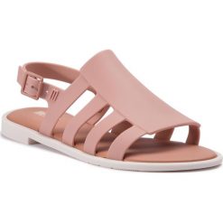Sandały MELISSA - Boemia Ad 31753 Beige/Pink 52491. Różowe klapki damskie Melissa, bez wzorów, z tworzywa sztucznego, bez obcasa, na obcasie. W wyprzedaży za 199,00 zł.