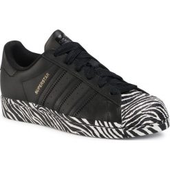 Buty adidas - Superstar W FV3448 Cblack/Goldmt/Ftwwht. Czarne buty sportowe damskie Adidas, bez wzorów, ze skóry ekologicznej, sportowe, adidas superstar. Za 399,00 zł.