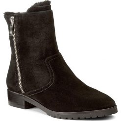 Botki MICHAEL KORS - Andi Flat Bootie 40F7AIFE6S Black. Czarne buty zimowe damskie Michael Kors, ze skóry, na obcasie. W wyprzedaży za 639,00 zł.
