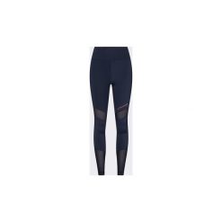 Legginsy i Rajstopy Tommy Sport S10S1002554 BLOCKED LEGGING FULL. Niebieskie rajstopy damskie Tommy Sport, bez wzorów. Za 200,53 zł.