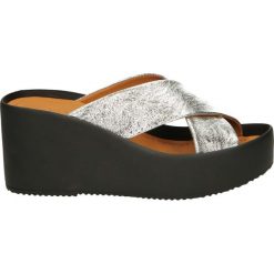 Klapki damskie: Klapki - 319017 SILVER