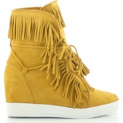 Camelowe Sneakersy Z Frędzlami (38). Sneakersy damskie SEASTAR. Za 59,00 zł.