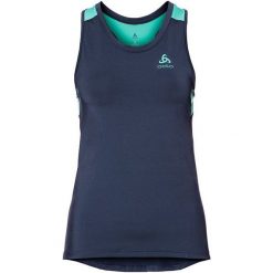 Odlo Koszulka damska Singlet Ceramicool granatowa r. S (350251). Szare bluzki damskie marki Odlo, s. Za 75,95 zł.