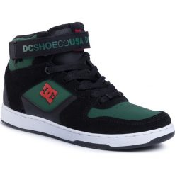 Sneakersy DC - Pensford ADYS400038 Green/Black (GBL). Czarne sneakersy męskie DC, bez zapięcia. Za 399,00 zł.