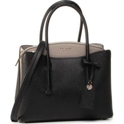 Torebka KATE SPADE - Margaux Medium Satchel PXRUA161 Black/Warm Taupe 106. Czarne torebki klasyczne damskie Kate Spade, bez wzorów, ze skóry, klasyczne, bez dodatków. W wyprzedaży za 1099,00 zł.