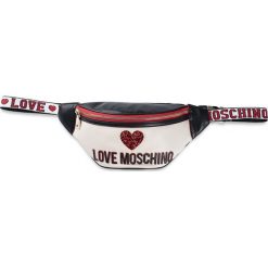 Saszetka Love Moschino. Czerwone portfele damskie Love Moschino, bez wzorów, bez dodatków. Za 659,00 zł.