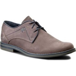 Półbuty LASOCKI FOR MEN - MB-TORINO-02 Szary. Szare półbuty męskie Lasocki For Men, na co dzień, bez wzorów, ze skóry, eleganckie, bez zapięcia. Za 189,99 zł.