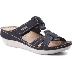 Chodaki damskie: Klapki INBLU – CB25AQ67 Granatowy