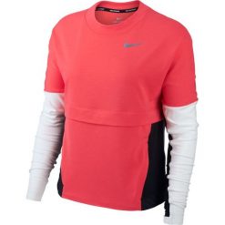 Bluza do biegania damska NIKE W THRMA SPHERE TOP SD / AJ8671-850. Topy damskie Nike, bez wzorów, bez kołnierzyka. Za 259,99 zł.