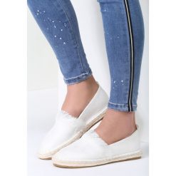 Espadryle damskie: Białe Espadryle To The Middle