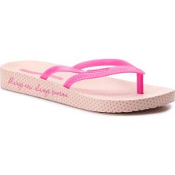 Japonki IPANEMA - Bossa Soft III Fe 82524 Pink 23605. Różowe klapki damskie Ipanema, bez wzorów, z tworzywa sztucznego, bez obcasa. W wyprzedaży za 69,00 zł.