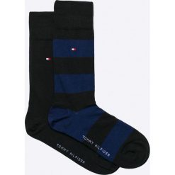 Tommy Hilfiger - Skarpety Rugby (2-pack). Szare skarpetki męskie TOMMY HILFIGER, bez wzorów, z elastanu. Za 54,90 zł.