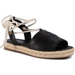 Espadryle MICHAEL MICHAEL KORS - Dylyn Sandal 40S0DYFA1L Black. Czarne espadryle damskie MICHAEL Michael Kors, bez wzorów, ze skóry ekologicznej, bez obcasa. W wyprzedaży za 499,00 zł.