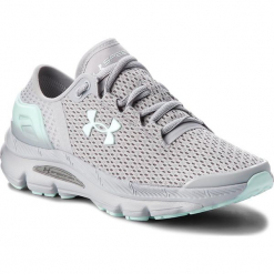 Buty UNDER ARMOUR - Ua W Speedform Intake 2 3000290-100 Gry. Szare buty do biegania damskie Under Armour, z materiału. W wyprzedaży za 249,00 zł.