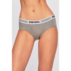 Diesel - Figi (3-pack). Szare majtki damskie Diesel, xs, bez wzorów, z elastanu. Za 159,90 zł.