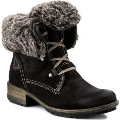 Botki JOSEF SEIBEL - Sandra 04 93688 PL949 917 Titan. Czarne botki damskie na obcasie marki Josef Seibel, ze skóry. Za 369,00 zł.