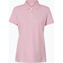 Esprit Casual - Damska koszulka polo, różowy. Różowe koszulki damskie polo marki Esprit Casual, l, z aplikacjami, polo, bez rękawów, bez kaptura. Za 129,95 zł.