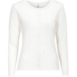 Soyaconcept Sweter Dollie złamana biel female biały M (40). Białe swetry damskie Soyaconcept, s, bez wzorów, z dzianiny, klasyczne, bez rękawów, bez kaptura. Za 139,00 zł.