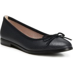 Buty damskie. Brązowe baleriny damskie Wittchen, bez wzorów, ze skóry, eleganckie, bez obcasa. W wyprzedaży za 279,90 zł.