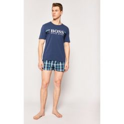Piżama Boss Urban Set 50424968. Niebieskie piżamy męskie Boss, m, bez wzorów, z elastanu, bez rękawów. Za 349,00 zł.