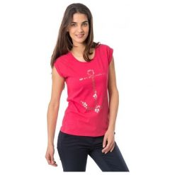 Heavy Tools Ladies T-Shirt Maureen s18-278 Strawberry (Rozmiar S). Czerwone koszulki damskie marki Heavy Tools, s, bez wzorów, bez kołnierzyka, bez rękawów. W wyprzedaży za 61,00 zł.