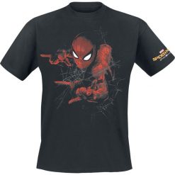T-shirty męskie z nadrukiem: Spider-Man Homecoming – Web T-Shirt czarny