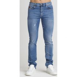 JEANSY EXTRA SLIM FIT TRUSSARDI JEANS. Niebieskie jeansy męskie m. Za 679,00 zł.