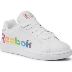 Buty Reebok - Rbk Royal Complete Cln 2. FV2733 White/Vecred/Hivior. Białe półbuty dziewczęce Reebok, na sznurówki. Za 149,00 zł.