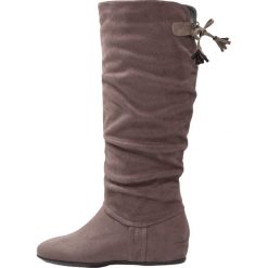 Buty zimowe damskie: Anna Field Kozaki na koturnie grey