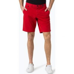 Tommy Hilfiger - Spodenki męskie, czerwony. Czerwone spodenki i szorty męskie TOMMY HILFIGER. Za 229,95 zł.