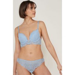 Undiz - Biustonosz Lurexbrandz. Biustonosze Undiz, w koronkowe wzory, z elastanu. Za 69,90 zł.