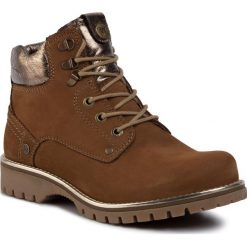 Trapery WRANGLER - Alaska Laminated WL92510A Nut 006. Pomarańczowe trapery damskie Wrangler, ze skóry, klasyczne. W wyprzedaży za 279,00 zł.
