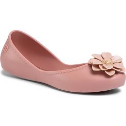 Baleriny ZAXY - Start Flower Fem 82850 Beż 50484 FF285066. Różowe baleriny damskie Zaxy, bez wzorów, z tworzywa sztucznego, klasyczne, bez obcasa. Za 129,00 zł.