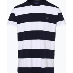 Gant - T-shirt męski, biały. Białe t-shirty męskie GANT, s, bez wzorów, bez kołnierzyka. Za 179,95 zł.